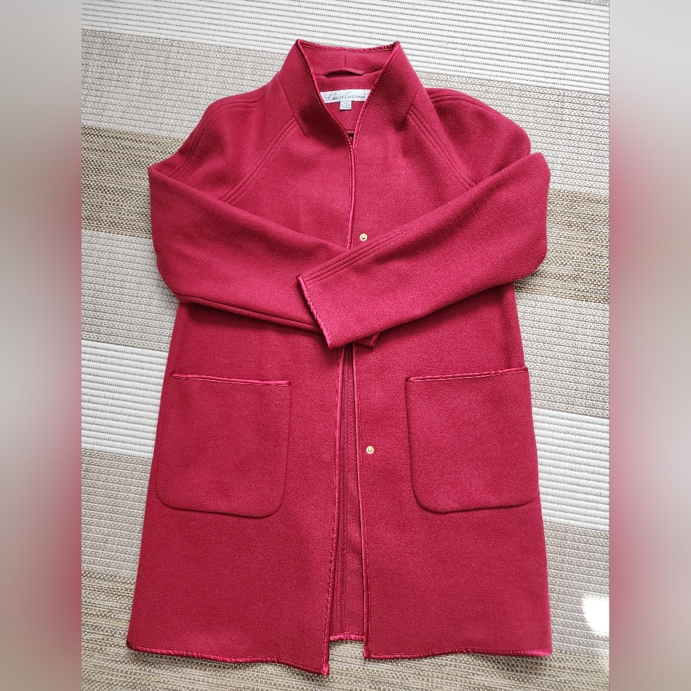 Kenneth Cole Pink Coat